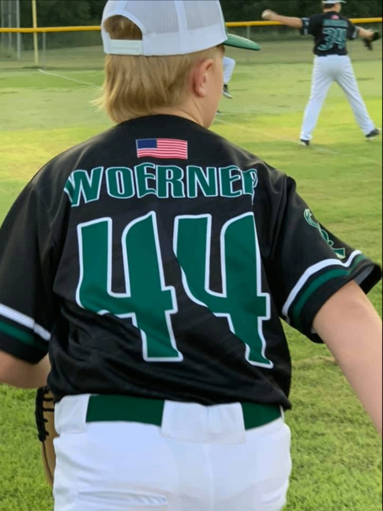 Boerne Bucks player on the field